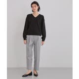 【上品見えが叶う】Vネックニット/蓄熱/洗濯機OK | THE SHOP TK | 詳細画像9 