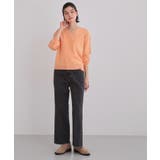 【上品見えが叶う】Vネックニット/蓄熱/洗濯機OK | THE SHOP TK | 詳細画像17 