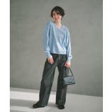 【上品見えが叶う】Vネックニット/蓄熱/洗濯機OK | THE SHOP TK | 詳細画像6 