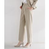 【通勤・セレモニー】ダブルクロスワイドパンツ/セットアップ可 | THE SHOP TK | 詳細画像6 