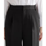 【通勤・セレモニー】ダブルクロスワイドパンツ/セットアップ可 | THE SHOP TK | 詳細画像16 