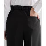 【通勤・セレモニー】ダブルクロスワイドパンツ/セットアップ可 | THE SHOP TK | 詳細画像18 