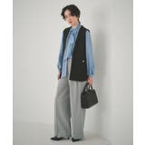 【通勤・セレモニー】CAVIAN 2タックワイドパンツ/セットアップ可 | THE SHOP TK | 詳細画像2 