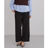 【通勤・セレモニー】CAVIAN ベーシックワイドパンツ/セットアップ可 | THE SHOP TK | 詳細画像7 