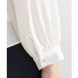 バー付きラッフルタイブラウス | THE SHOP TK | 詳細画像20 