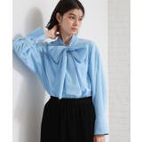 【通勤・セレモニー】タックボウタイブラウス | THE SHOP TK | 詳細画像5 