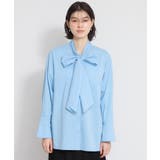 【通勤・セレモニー】タックボウタイブラウス | THE SHOP TK | 詳細画像9 