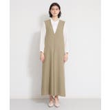 【セレモニーにもカジュアルにも】Vネックオールインワン | THE SHOP TK | 詳細画像9 