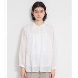 【セレモニーにもカジュアルにも】シフォンジャカードブラウス | THE SHOP TK | 詳細画像5 