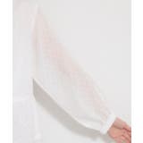 【セレモニーにもカジュアルにも】シフォンジャカードブラウス | THE SHOP TK | 詳細画像9 