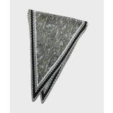 ブラック(019) | プリーツスカーフ | THE SHOP TK