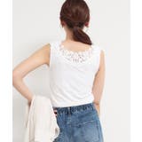 モチーフレースタンク | THE SHOP TK | 詳細画像3