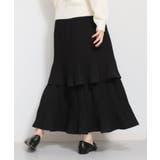 【セレモニーにもカジュアルにも】2段ティアードプリーツスカート | THE SHOP TK | 詳細画像2 