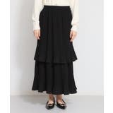 【セレモニーにもカジュアルにも】2段ティアードプリーツスカート | THE SHOP TK | 詳細画像9 