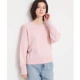 ライトピンク(170) | 【着丈が選べる】スウェットライクラメジャカードニット | THE SHOP TK