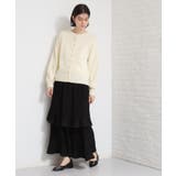 ふわふわミニシャギー クルーネックカーディガン | THE SHOP TK | 詳細画像3 