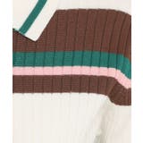 衿付マルチボーダーニット | THE SHOP TK | 詳細画像4 