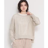 グレージュ(050) | メッシュニットプルオーバー | THE SHOP TK