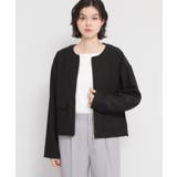 ブラック(019) | 【オンオフ問わず活躍】ダンボールカルゼジャケット | THE SHOP TK