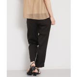 【XS-XL/洗える】オン・オフ問わずきれいに決まる 麻調テーパードパンツ | THE SHOP TK | 詳細画像6