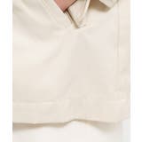 【ウエスト調節可能ですっきり見え】フーデットブルゾン/洗える | THE SHOP TK | 詳細画像30