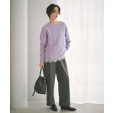 ストライプイージーワイドパンツ | THE SHOP TK | 詳細画像2 