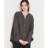 スミクロ(018) | Wポケット金ボタンシャツ | THE SHOP TK