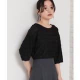 【1枚で美人見え】 フリルレースボーダートップス | THE SHOP TK | 詳細画像9