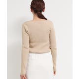 レースレイヤードリブニット | THE SHOP TK | 詳細画像10 