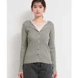 レースレイヤードリブニット | THE SHOP TK | 詳細画像13 