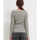 レースレイヤードリブニット | THE SHOP TK | 詳細画像15 