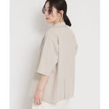 【セットアップ可】麻調ダブルブレスト 6分袖ジャケット | THE SHOP TK | 詳細画像12 