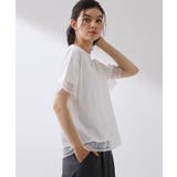 【インせず着られる】モチーフレース切替Tシャツ | THE SHOP TK | 詳細画像2