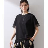 【インせず着られる】モチーフレース切替Tシャツ | THE SHOP TK | 詳細画像5