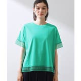 【インせず着られる】モチーフレース切替Tシャツ | THE SHOP TK | 詳細画像13
