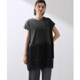 レース切替 ロングTシャツ | THE SHOP TK | 詳細画像5