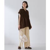 【夏に嬉しい機能つき】ひんやりさらさら シャーリングブラウス | THE SHOP TK | 詳細画像15 