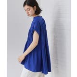 【夏に嬉しい機能つき】ひんやりさらさら シャーリングブラウス | THE SHOP TK | 詳細画像18 