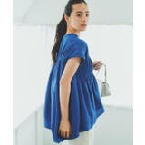 【夏に嬉しい機能つき】ひんやりさらさら シャーリングブラウス | THE SHOP TK | 詳細画像2 