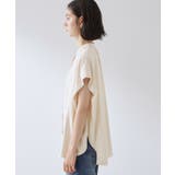 【ひんやり/遮熱/セットアップ可】やみつきになる とろみバンドカラーブラウス | THE SHOP TK | 詳細画像18 