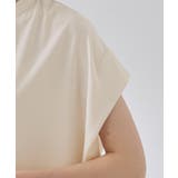 【ひんやり/遮熱/セットアップ可】やみつきになる とろみバンドカラーブラウス | THE SHOP TK | 詳細画像21 