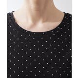 大人にちょうどいい チャーム付きドット柄Tシャツ | THE SHOP TK | 詳細画像12 