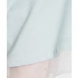 【M-XL/ひんやり/吸水速乾/UV】上品な透け感 袖口シアーTシャツ | THE SHOP TK | 詳細画像19