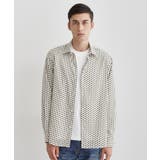 アイボリー(104) | ボーラーハット柄 長袖シャツ | TAKEO KIKUCHI