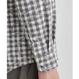 チェックボーラーガーゼシャツ | TAKEO KIKUCHI | 詳細画像8 