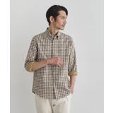 チェックボーラーガーゼシャツ | TAKEO KIKUCHI | 詳細画像16 