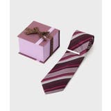 ピンク(371) | 【BOXセット】ベーシックネクタイ＆タイバー | TAKEO KIKUCHI