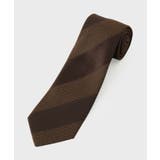 ブラウン(343) | エリシルクネクタイ | TAKEO KIKUCHI