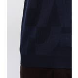 【Made in JAPAN】ビッグチェック＆スライドパズル柄 ニット | TAKEO KIKUCHI | 詳細画像7 