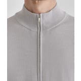 アンチピリング ジップアップ ニット | TAKEO KIKUCHI | 詳細画像21 